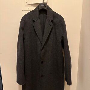 Theory Suffolk Coat with Double-Face Wool-Cashmere